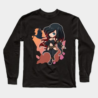 Raven Chibi Long Sleeve T-Shirt